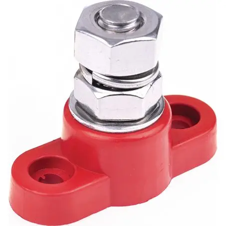 Oex Acx3145-M10bl 250A Single Stud Terminal M10 - Red 1