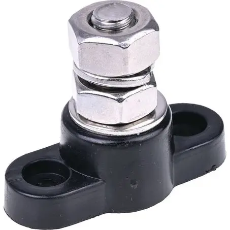 Oex Acx3146-M10bl 250A Single Stud Terminal M10 - Black 1