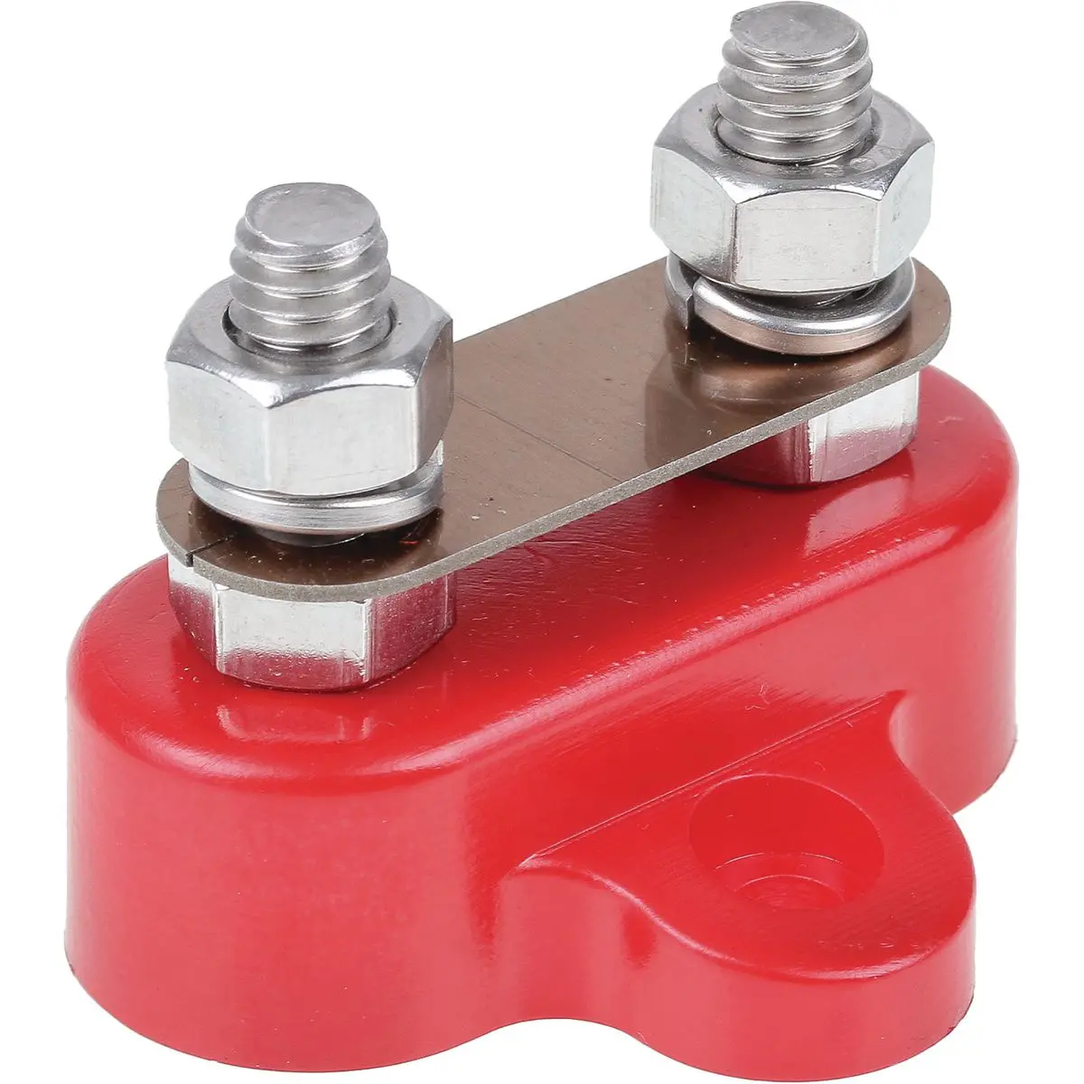 Oex Acx3157 250A Dual Stud Distribution Terminal - Red 1