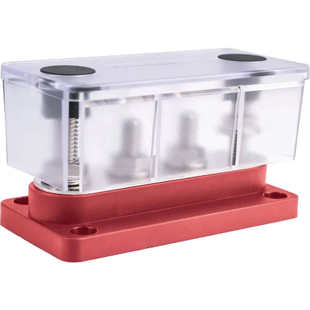 Oex Acx3211 150A Distribution Block 4 Terminals - Red 1