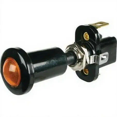 Oex Acx3666bl 12V Amber Illuminated Push/Pull Switch 10A Rated 1