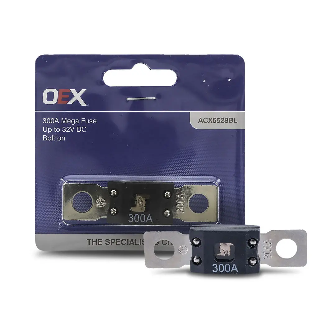 Oex Acx6528bl Mega Fuse 300A Bolt On - Single Pack 1