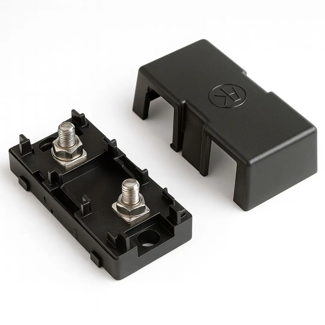 Oex Acx6531 Panel Mount Fuse Holder Mega 1 Way 500A Side Connection Entry 1
