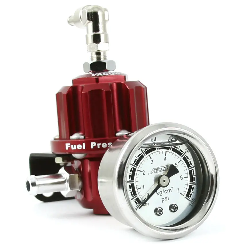 Fuel Pressure Regulator Liquid + Fill Oil Gauge 1