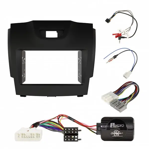 Aerpro Fp8063bk Double Din Black Install Kit Suit Various Holden & Isuzu Models 1