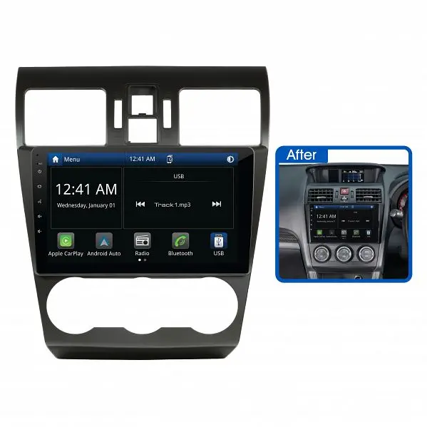 Aerpro Amsu13 9" Multimedia Receiver Suit Subaru Wrx 2014 - 2015 (With Navigation) 1