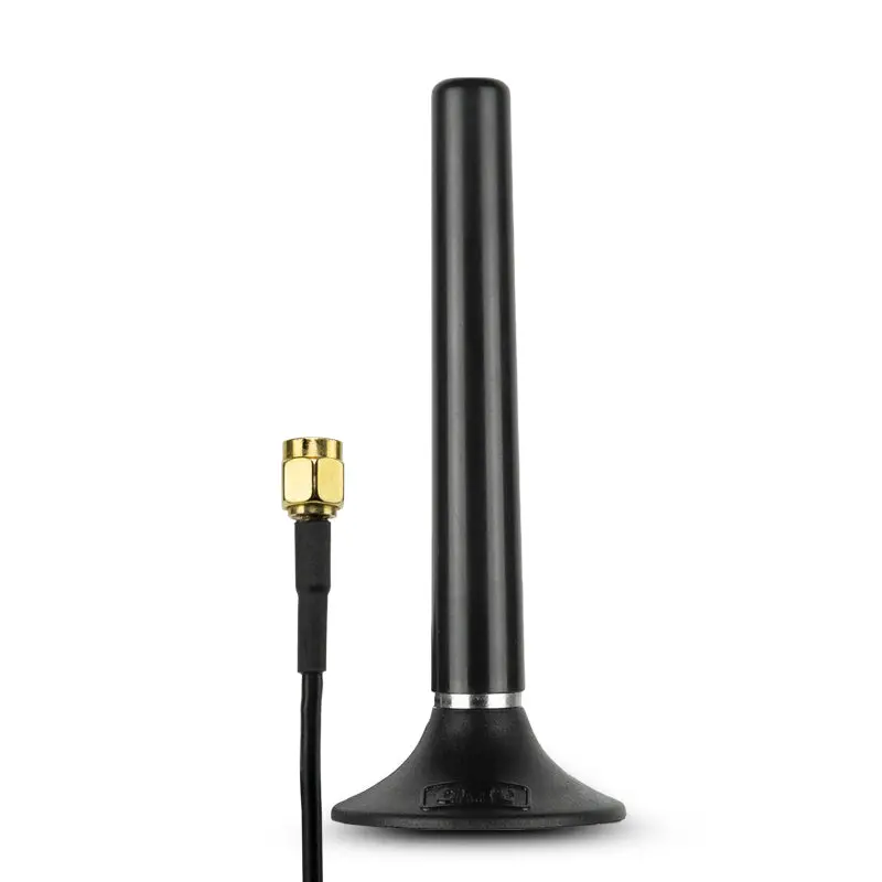Gme Ae4026sma Magnetic Antenna Base With Lead & Plug - Sma Connector 1