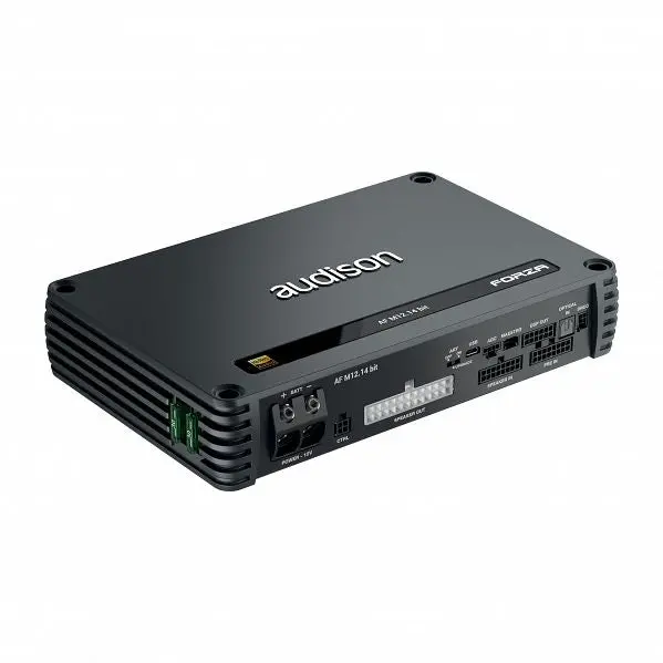 Audison Af M12.14 1080W 12-Channel Dsp D-Class Fully Bridgeable Amplifier 1