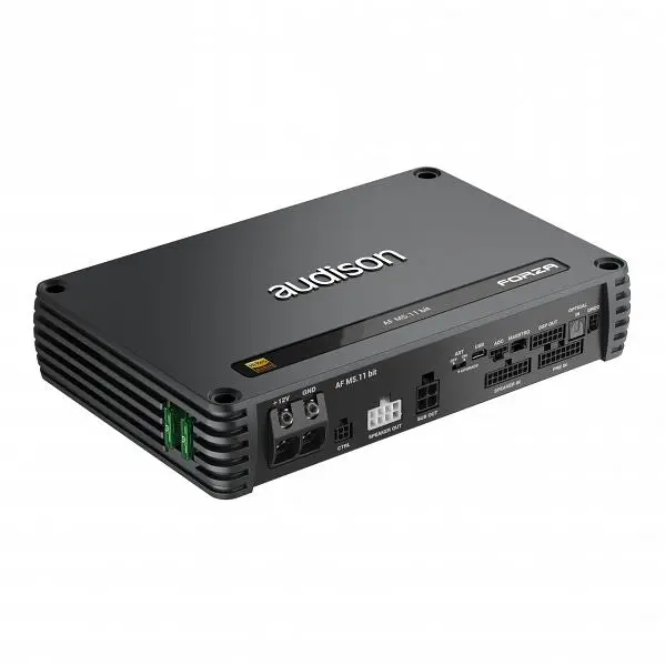Audison Afm511b 1200W 5-Channel D-Class Fully Bridgeable Dsp Amplifier (Af M5.11 Bit) 1