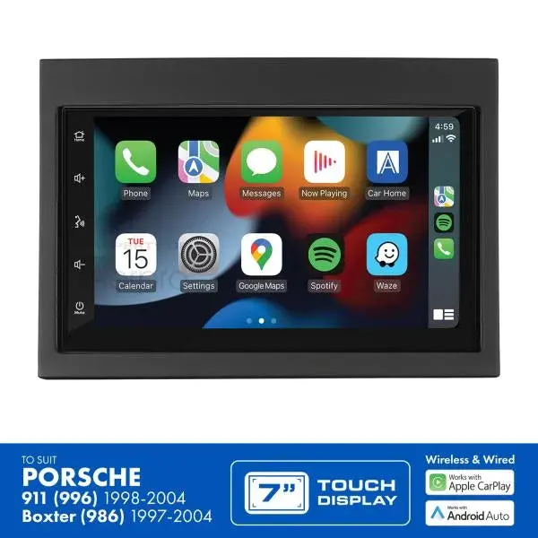 Aerpro Am8290k 7″ Multimedia Receiver For Porsche – Wireless Carplay & Android Auto Upgrade 1