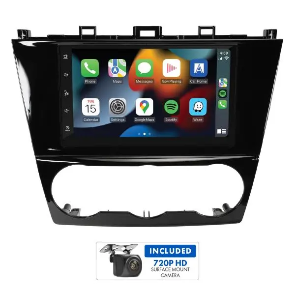 Aerpro Am8387k 7" Multimedia Receiver Suit Subaru Various Models - Gloss Black 1