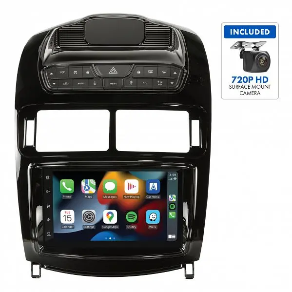 Aerpro Am9650pk 7" Multimedia Receiver Suit Ford Falcon Fg - Piano Black 1