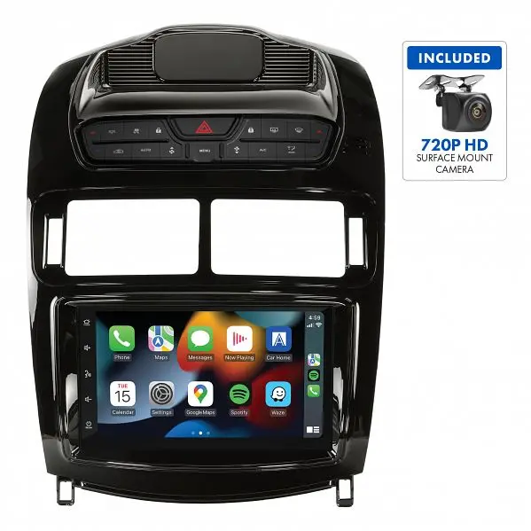 Aerpro Am9680pk 7" Multimedia Receiver Suit Ford Falcon Fgx - Piano Black 1