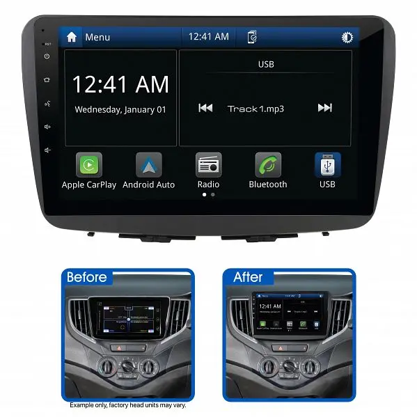 Aerpro Amsz8 9" Multimedia Receiver Suit Suzuki Baleno 2016 - 2022 1