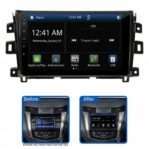 Aerpro Amni13 10" Multimedia Receiver Suit Nissan Navara 2015 - 2019 (Factory Navigation Models) 1