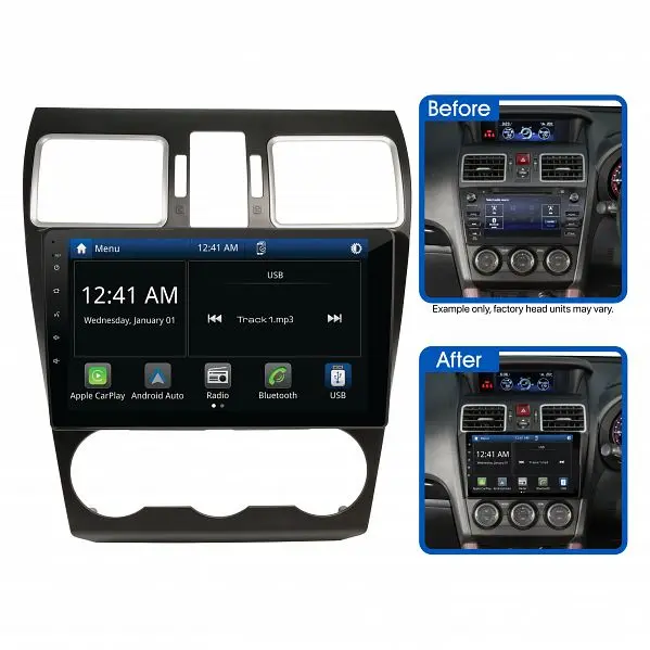 Aerpro Amsu4 9" Multimedia Receiver Suit Subaru Forester, Impreza, Levorg, Wrx & Xv (With Navigation) 1