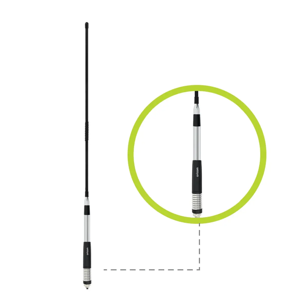 Oricom Anu206 6.5Dbi Ground-Independent Uhf Cb Antenna 1