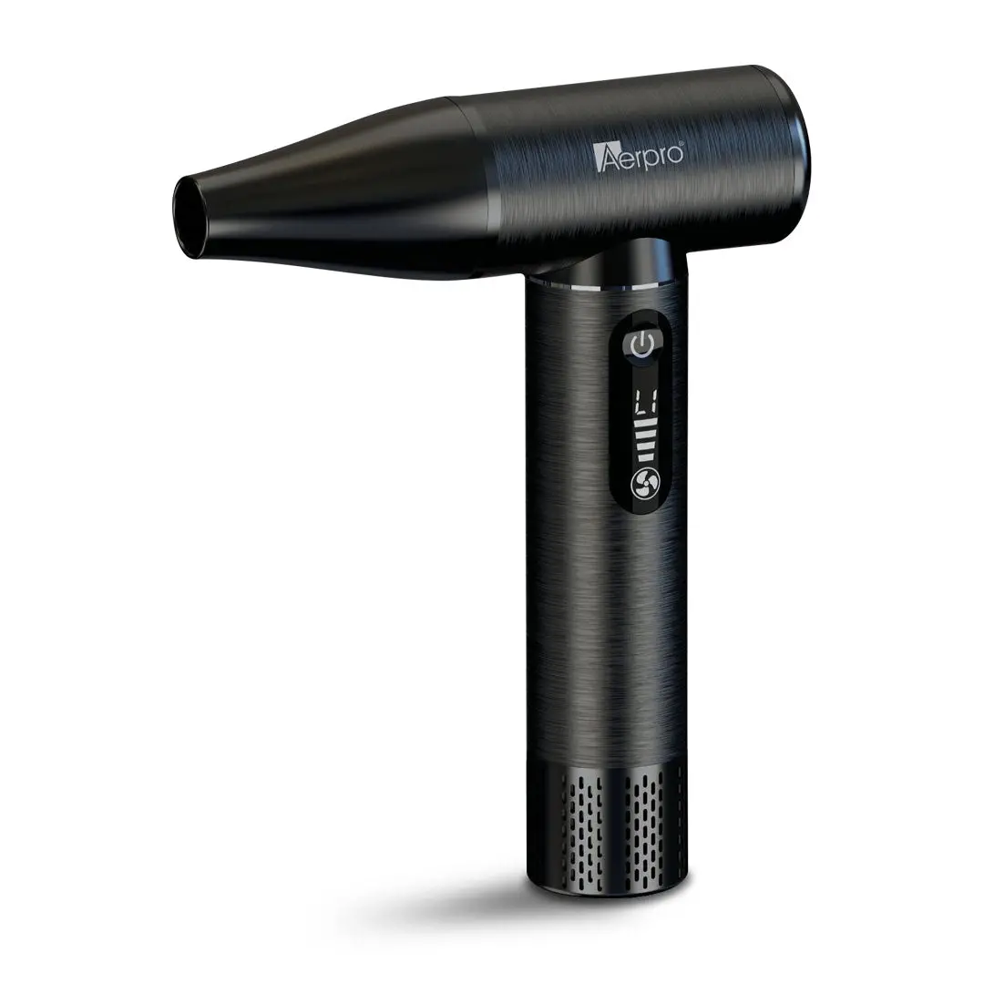 Aerpro Apdb1 | Brushed Metal Handheld Dust Blower – 130,000 Rpm, Usb-C, Led Display 1