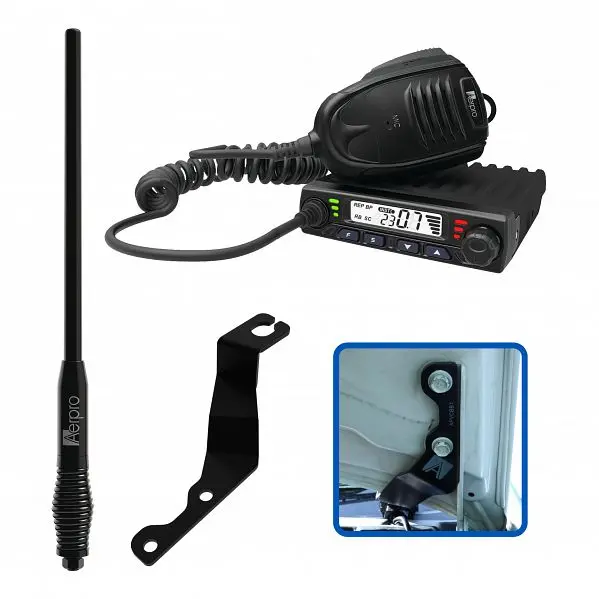 Aerpro Apizcbe1 Compact 5W Uhf Cb Kit Suit Isuzu D-Max & Mu-X 1