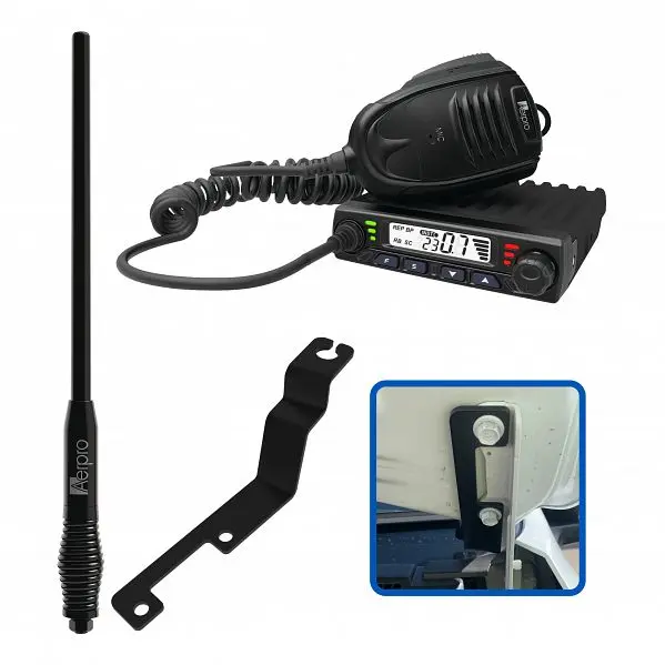 Aerpro Apmzcbe1 Compact 5W Uhf Cb Kit Suit Mazda Bt50 2020 - On 1