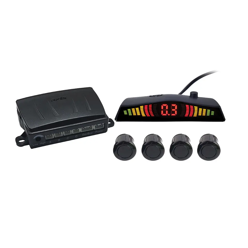 Axis Aps401 - 4-Sensor Parking System With Led Display And Audible Buzzer 1