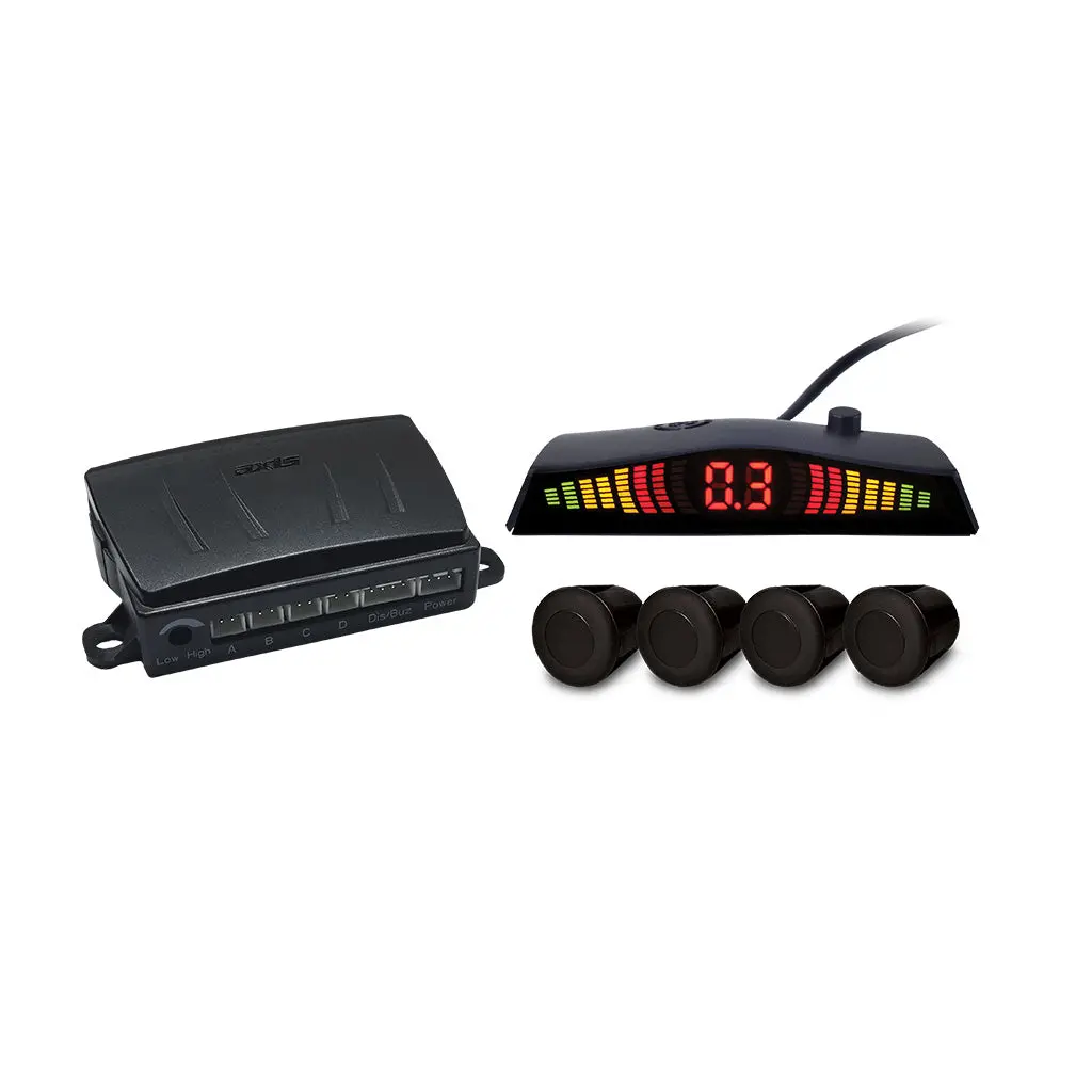 Axis Aps401r - 4-Sensor Commercial Parking System With Rubber Sensors And Led Display 1