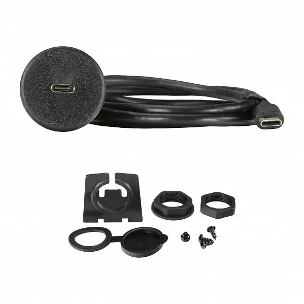 Aerpro Apusbc1 1M Dash Mount Type-C Usb Extension Adaptor 1