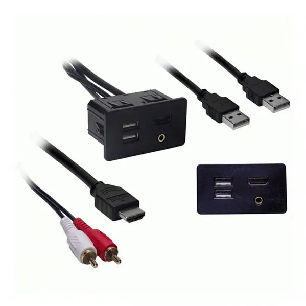 Aerpro Apusbfd Usb/Aux/Hdmi Input Panel Mount Suit Ford Everest & Ranger Px2/Px3 (8" Sync3) 1