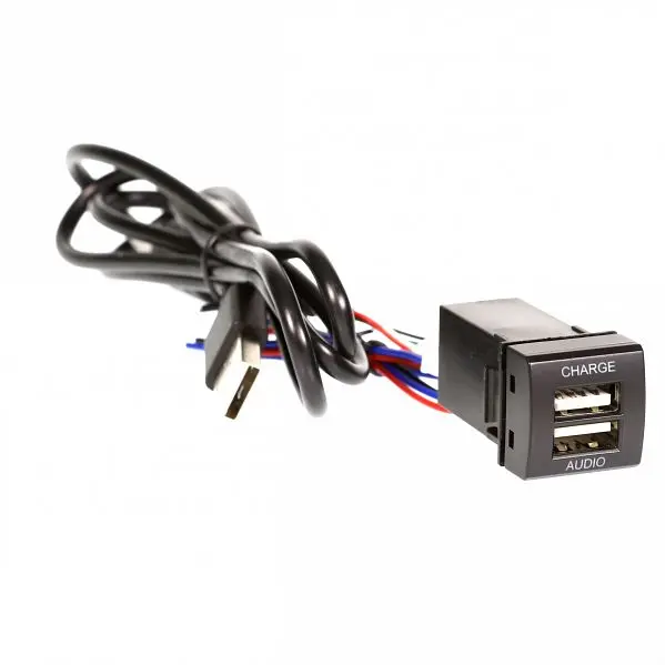 Aerpro Apusbto5 Dual Usb Charge & Sync Suit Toyota Various Models (23Mm X 23Mm) 1