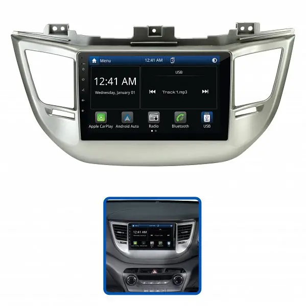 Aerpro Amhy11 9" Multimedia Receiver Suit Hyundai Tucson 2015 - 2018 (Non-Navigation) 1