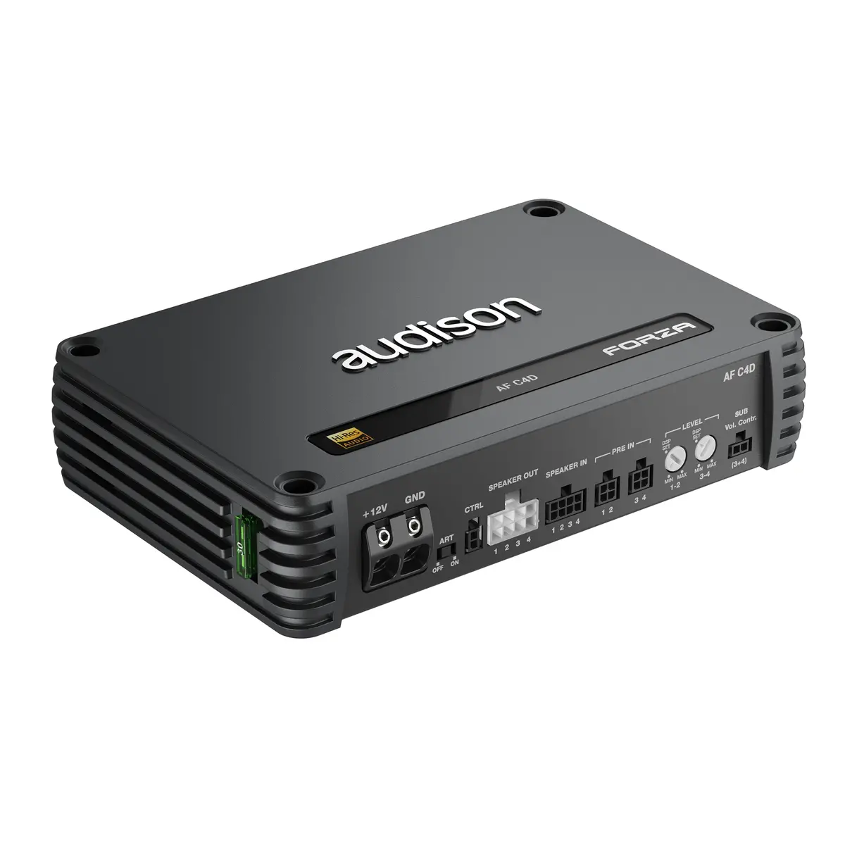 Audison Af C4d Forza Line 600W 4-Channel Amplifier 1