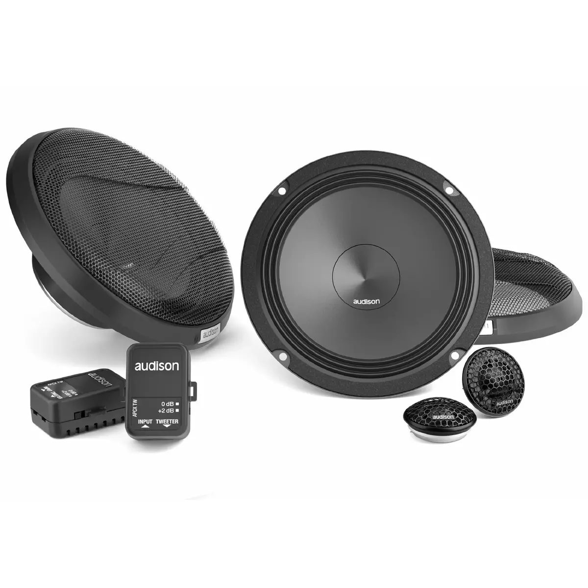 Audison Apk 165 6" Prima 300W 2-Way Component Speaker System - Pair 1