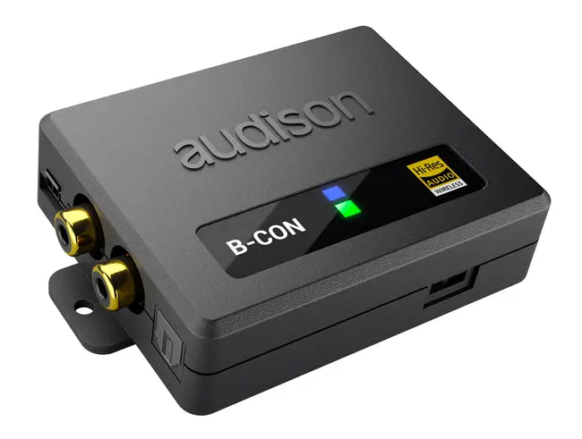 Audison B-Con Bluetooth 5.0® Hi-Res Receiver Streaming Device 1