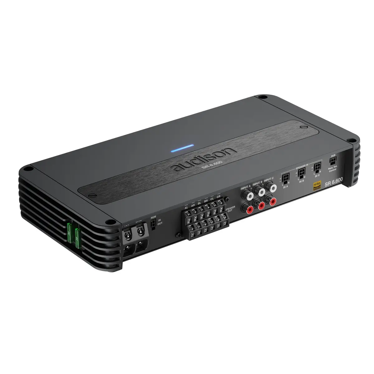 Audison Sr 6.600 6-Channel 1120W Rms Class-D Power Amplifier 1