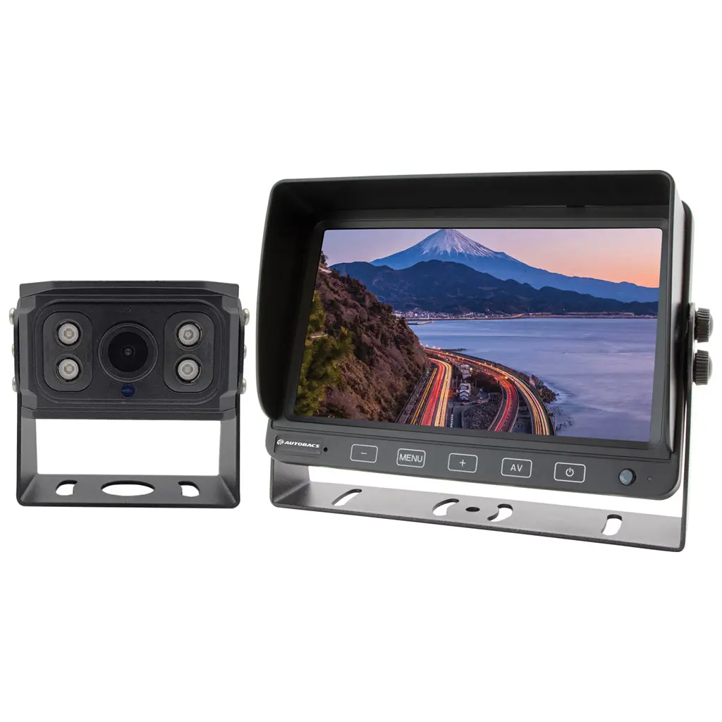 Autobacs Hd5120k 5" High Definition Dual Camera Reverse Monitor Kit 1