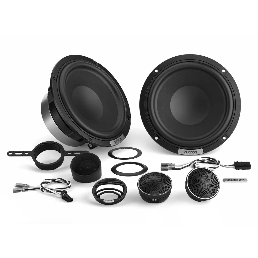 Audison Avk6apii | 6.5" 2-Way 4 Ohm Active Speakers | Pair 1