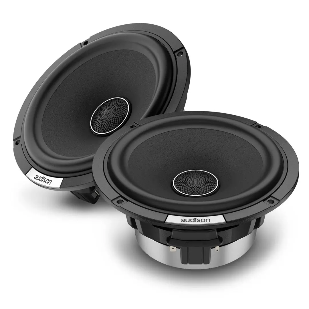 Audison Avx6.5Ii | 6.5" 2-Way 4 Ohm Coaxial Speakers | 240W Peak Power Voce Ii Pair 1