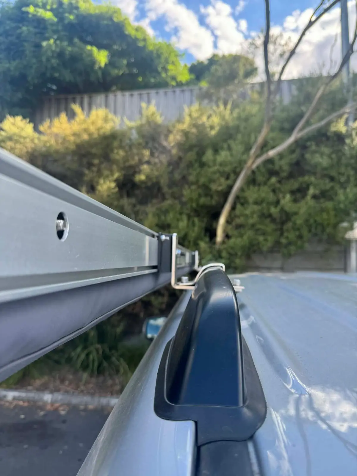 Gmf4x4 Aw-029S Roof Rail Awning Bracket Short Suits Toyota Prado 150 2009-2023 And Landcruiser Lc200 2016+ 1