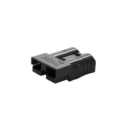 Amphenol Axc500h6-2 50A Heavy Duty Power Connector, Black - 1 Pair With Terminals 1