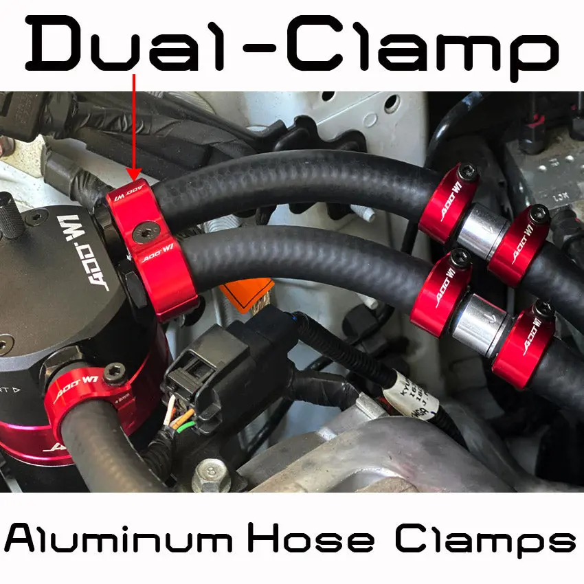 Z Oil Catch Can Parts - Aluminum Hose Clamps Dual For V3,V3.3 1