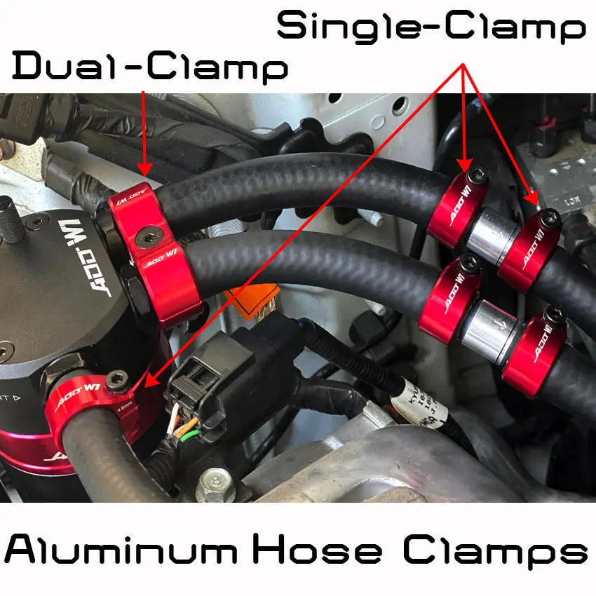 Zz Oil Catch Can Parts - Aluminum Hose Clamps V3.3 Kit - Options 1