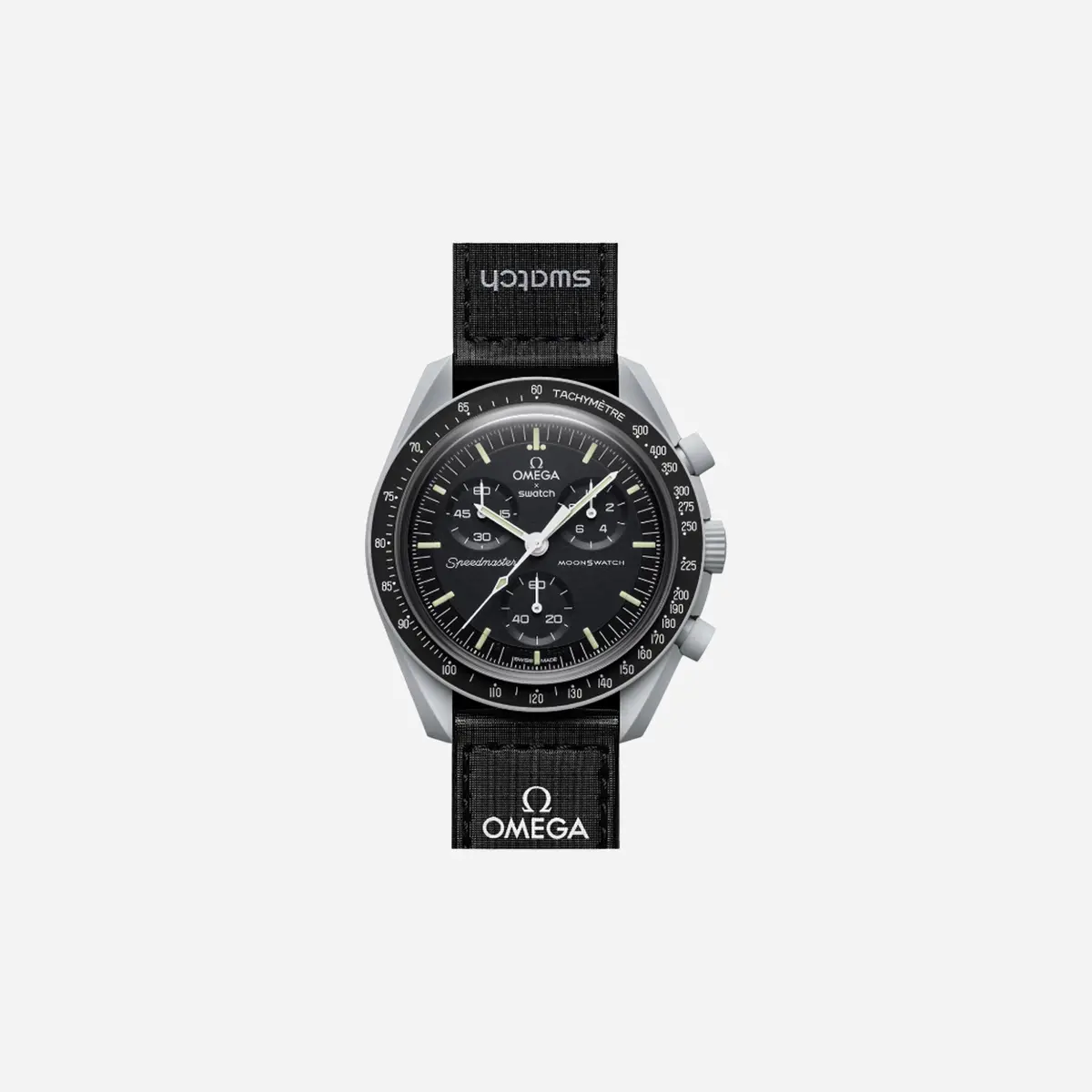 Swatch X Omega Bioceramic Moonswatch Mission To The Moon 1