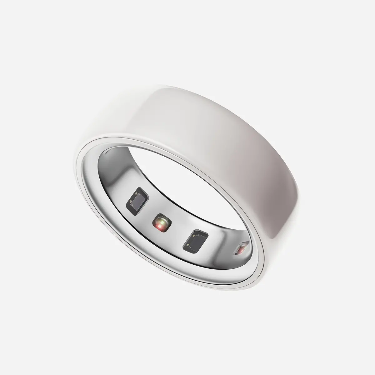 Oura Ring 4 Ceramic Cloud (Includes Free Size Kit) 1