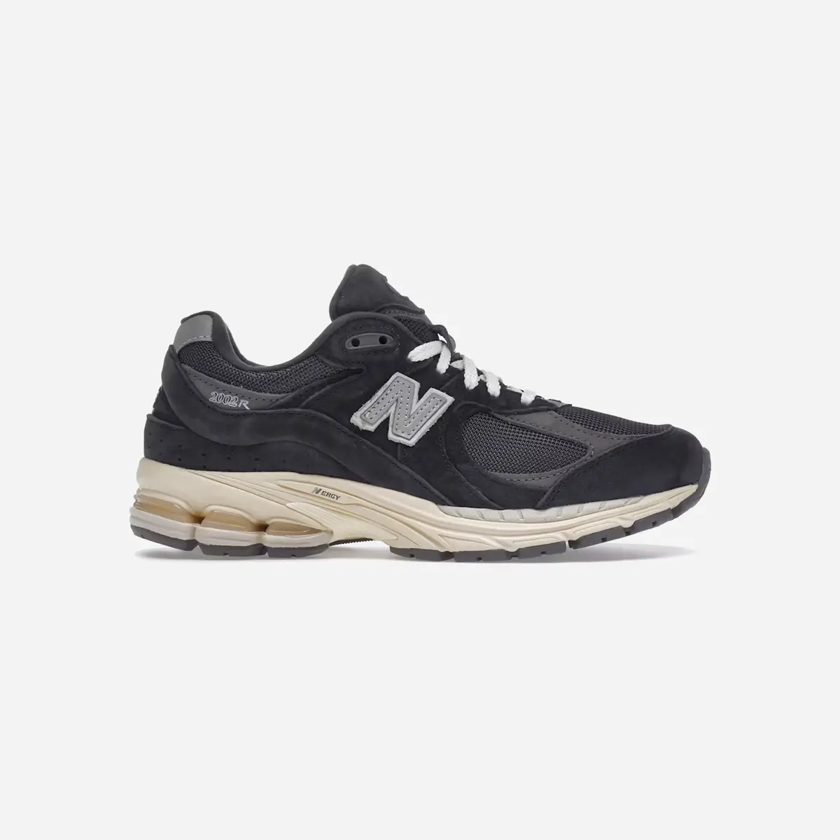 New Balance 2002R Black Dark Grey 1