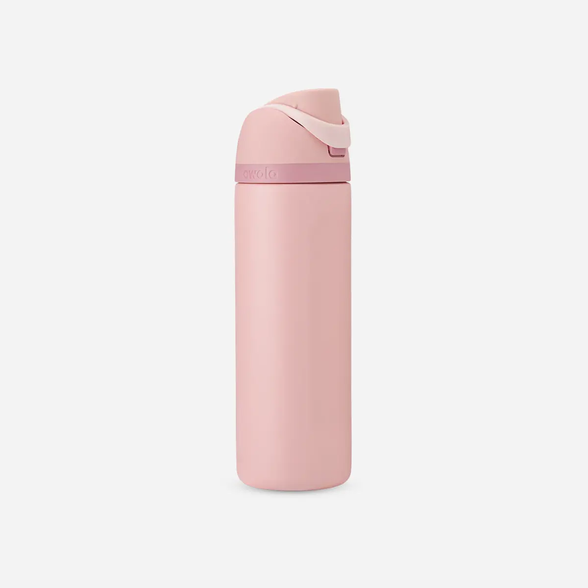 Owala Freesip 24Oz Stainless Steel Water Bottle Rose Quartz 1