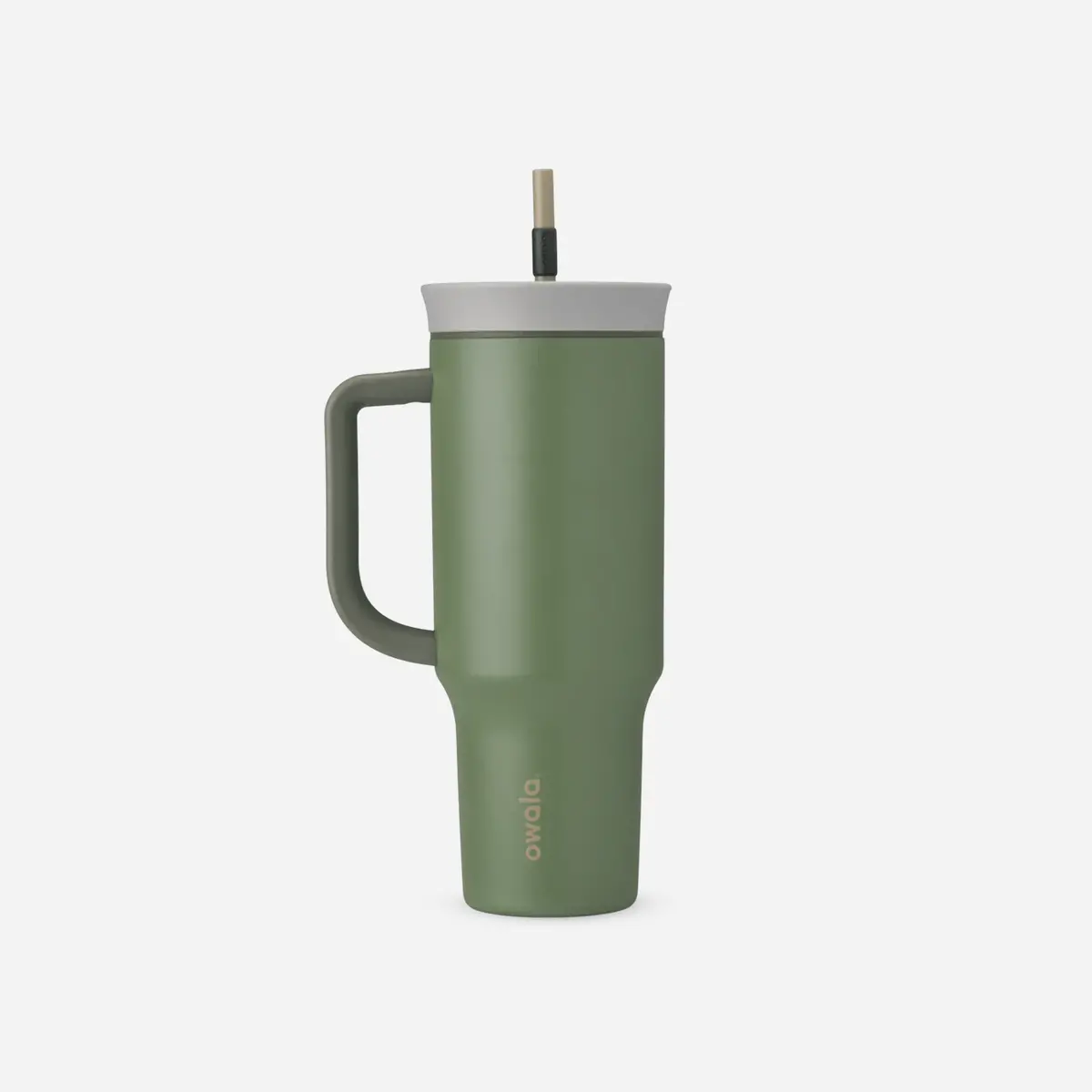 Owala 40Oz Tumbler Stainless Steel Green House 1
