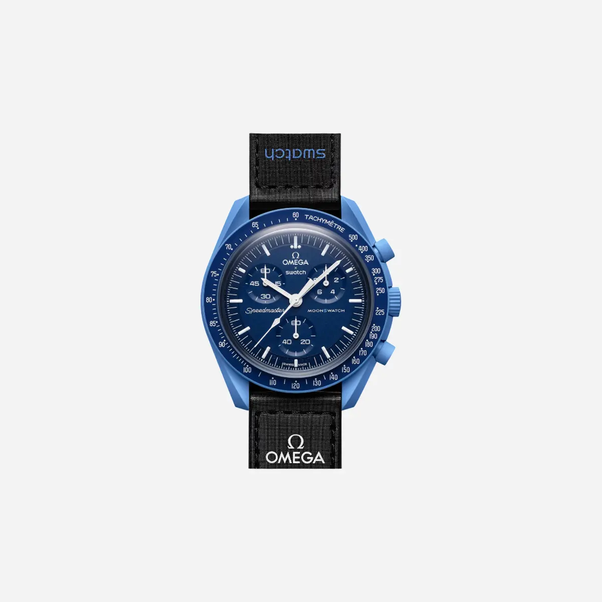Swatch X Omega Bioceramic Moonswatch Mission To Neptune 1