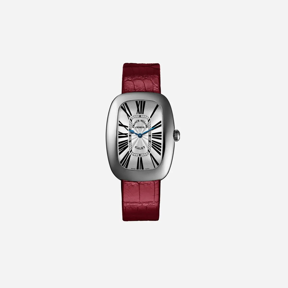 Franck Muller Galet Silver Dial Leather Strap Watch Wmns - 3002 L Qz R (Ac) 1