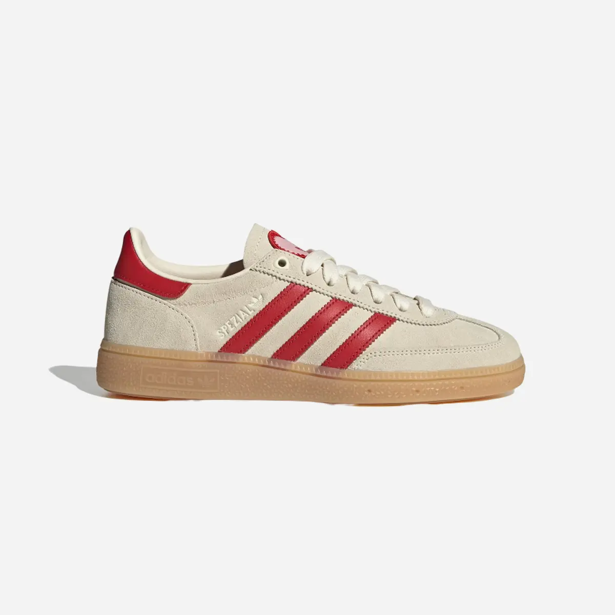 Adidas Handball Spezial Valentine's Day Cream White / Better Scarlet / Sandy Pink / Gum Wmns 1