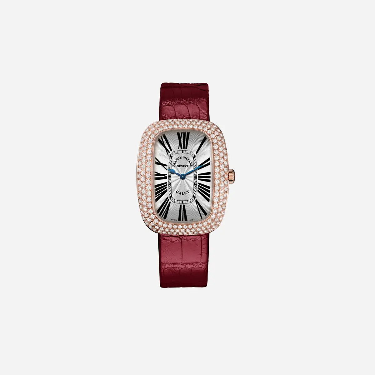 Franck Muller Galet Silver Dial Leather Strap Watch Wmns - 3002 L Qz R D3 (5N) 1